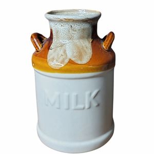 Vintage stoneware milk jug